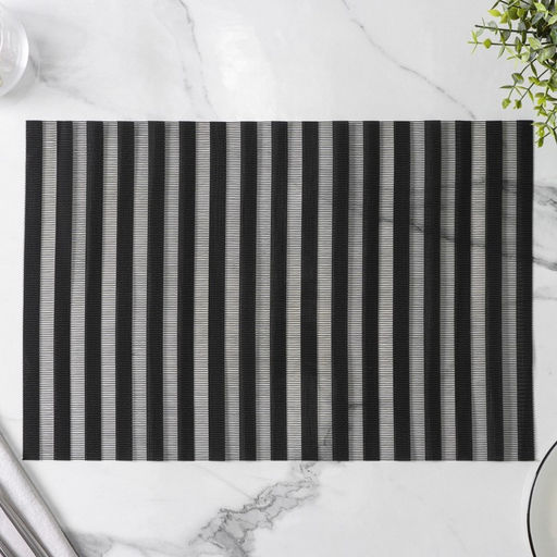 Салфетки сервировочные на стол Magistro, 4 шт., 30×45 см, чёрные