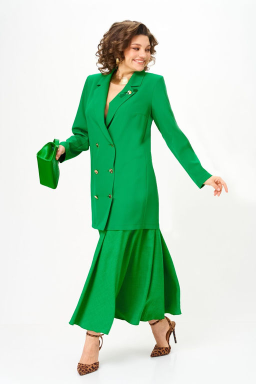 Костюм Anastasia 1262.3 весенний зеленый