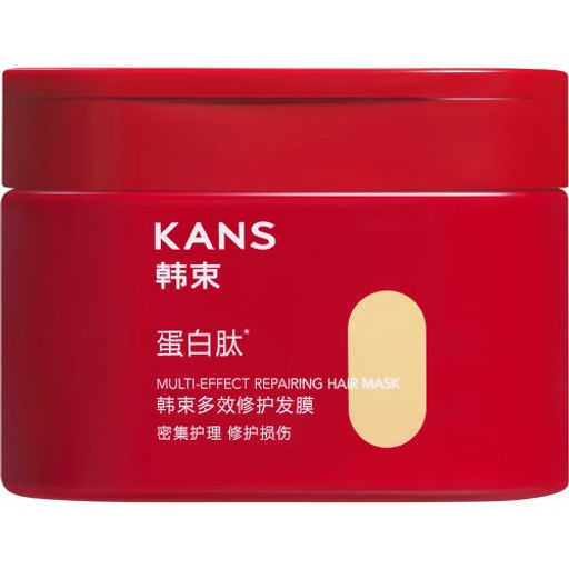 KANS Интенсивная восстанавливающая маска для ломких и поврежденных волос Multi-effect Repairing Hair Mask, 220 г