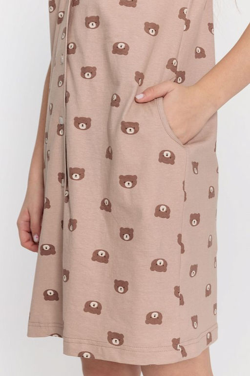 Халат М223083а Бежевый - Елена фото 7