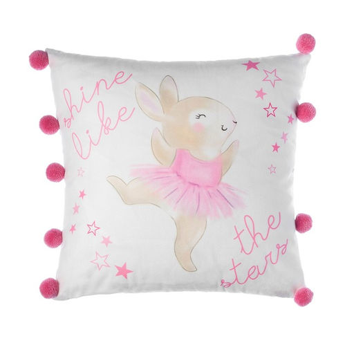 Наволочка декоративная Этель Зайка 40х40 см, 100% полиэстер  фото 4