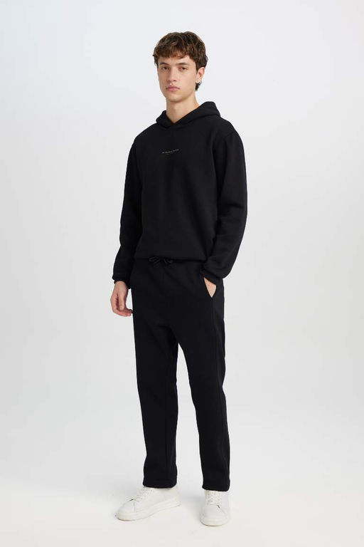 Базовые спортивные штаны обычного кроя с простыми карманами - Defacto фото 2