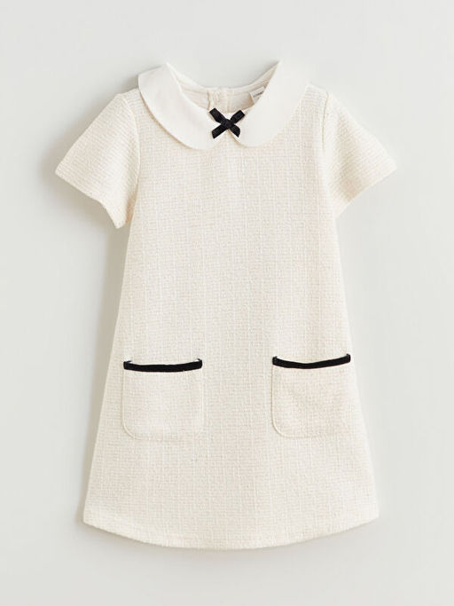 Bebe Yaka K?z ?ocuk Elbise