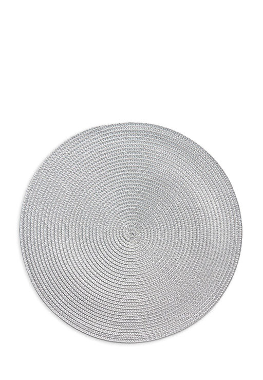 Набор салфеток сервировочных D36, 2 штуки светло-серый полипропилен