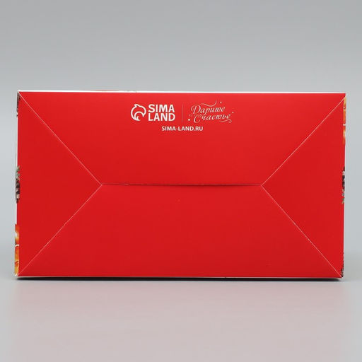 Цена за 5 шт. Коробка для сладостей «С Новым годом!», апельсины, 10×18×14 см