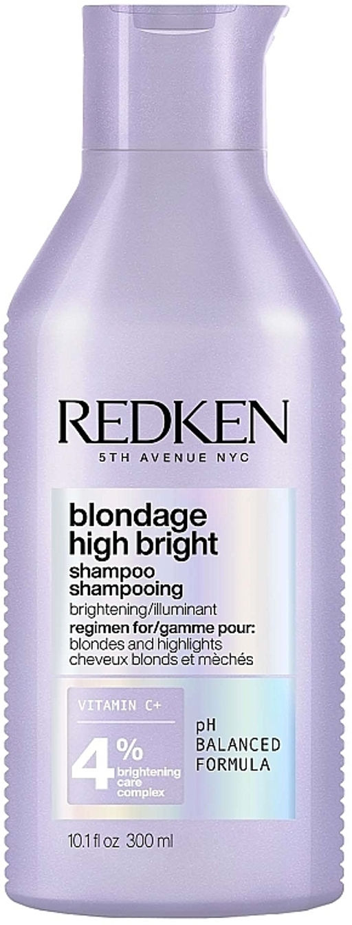 Redken Blondage High Bright Шампунь для яркости натуральных и окрашенных волос 300 мл