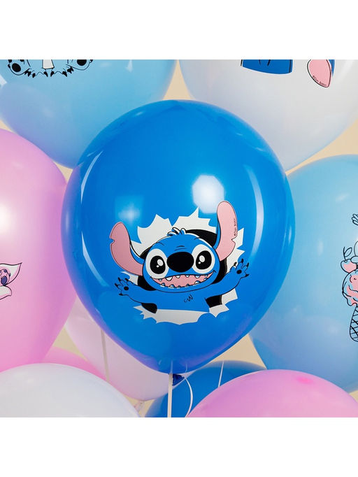 Воздушный шар латексный 12" «Стич», 25 шт.