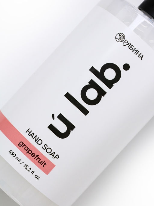 Мыло для рук жидкое, 450 мл, аромат грейпфрут, ULAB - URAL LAB фото 8