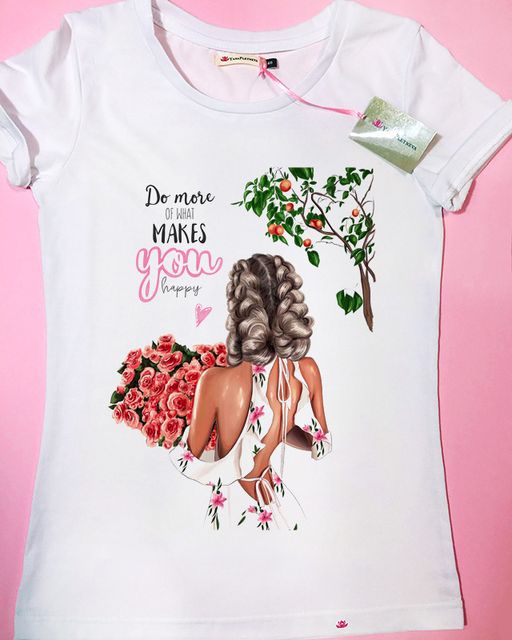 Эксклюзивная футболка Yana Pletneva упаковка плотный Zip пакет!