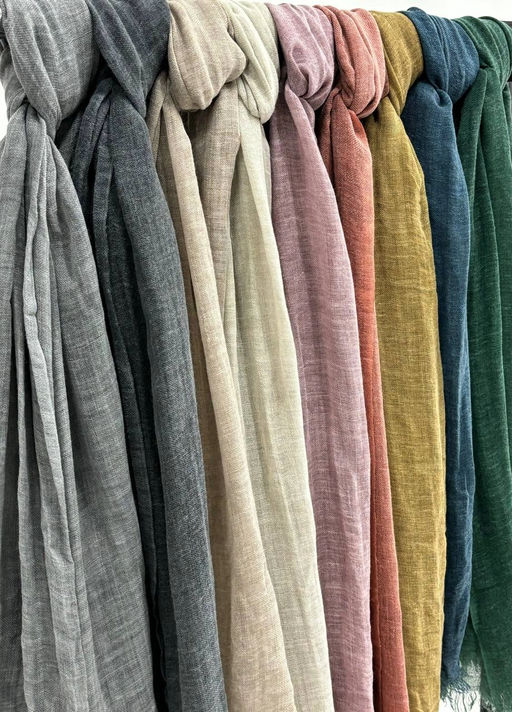 Палантин 210*100см в ассортименте 33-0002 бежевый