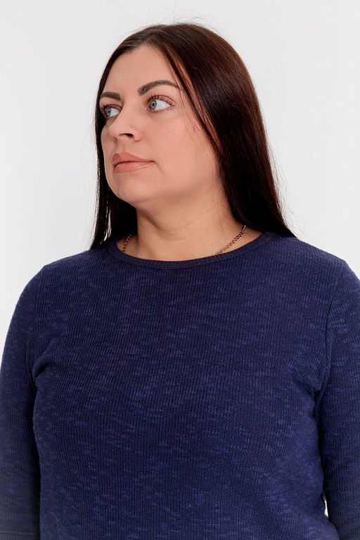 Джемпер М319175ВШв Синий - Елена фото 7