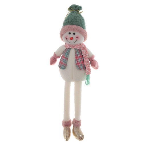Игрушка набивная "Снеговик", L21 W10 H72/23 см, 2в.