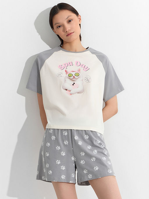 Комплект домашний женский с надписью Spa day - Mark formelle фото 6