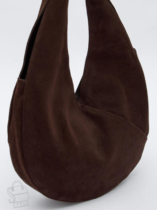 Сумка женская кожаная 1101M coffee Polina&Eiterou