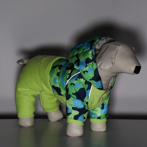 Комбинезон Go-Иди с утяжкой, размер 16 (ДС 36, ОГ 46, ОШ 35 см), зелёный/камуфляж - Simaland фото 13