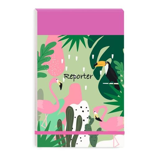 Записная книжка А5+, 100л арт. 50681/ ФЛАМИНГО