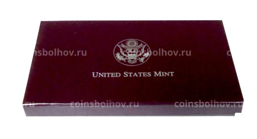 Коробка для 2 монет в капсулах диаметром 45 мм (б/у)