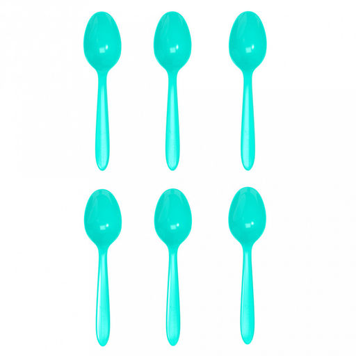 Ложка пластмассовая Пикник 16x4,5см, набор 6шт, полипропилен (Россия) - Домашняя мода фото 2