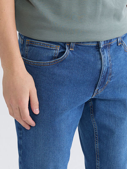 750 Slim Fit Erkek Jean Pantolon - Waikiki фото 3