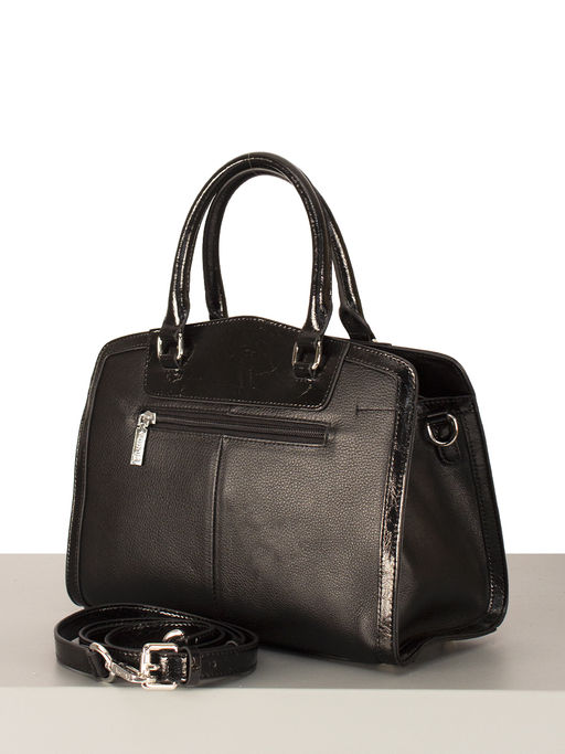 LACCOMA сумка TH1181-1-черный натуральная кожа полиэстер фото 2