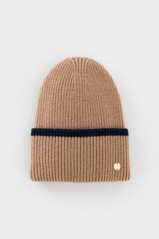 ЕВ 20007/24ш/песочный шапка жен