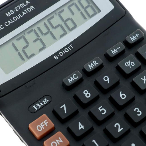 Калькулятор настольный, 8-разрядный, MS - 270LA