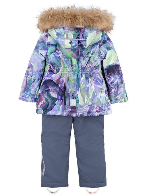 Костюм 7з1224 кофе/орхидея - Nikastyle фото 20