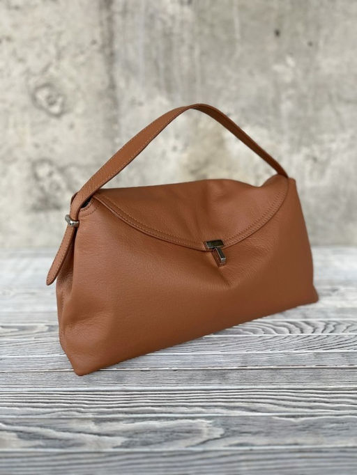 Женская кожаная сумка 8923 Браун - Sergio valentini фото 3