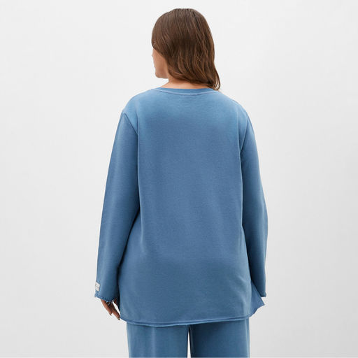 Свитшот женский MIST Cozy style, синий, размер 60