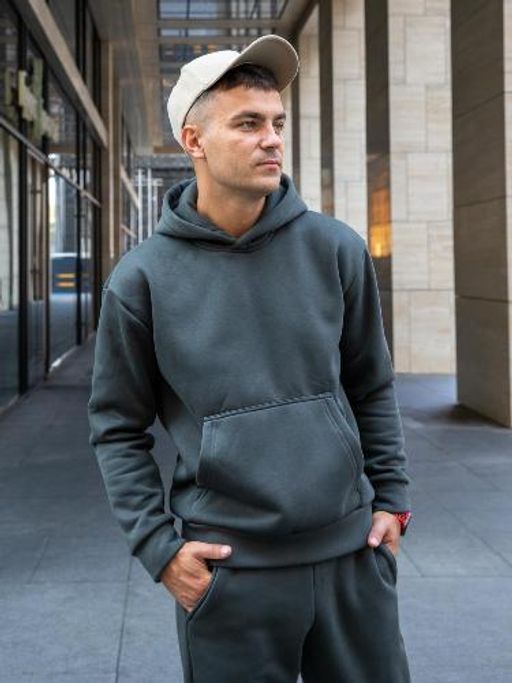 Мужской Мужской спортивный костюм БТ010, темный-графит от Спортсоло - Sportsolo фото 17