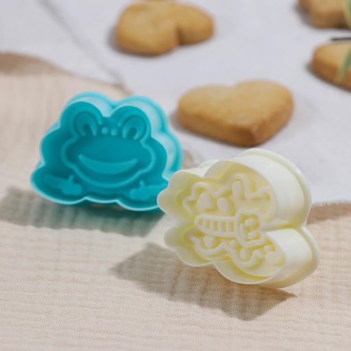 Набор плунжеров кондитерских Доляна Летний сон, 4 шт, 9,5?9?4,6 см, цвет МИКС фото 4