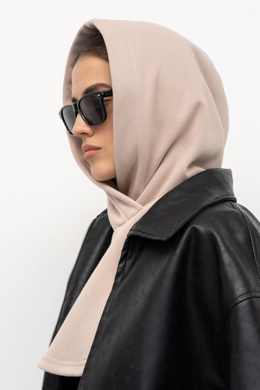 Капор Футер 3-ех нитка начес черный - Solo mio фото 25