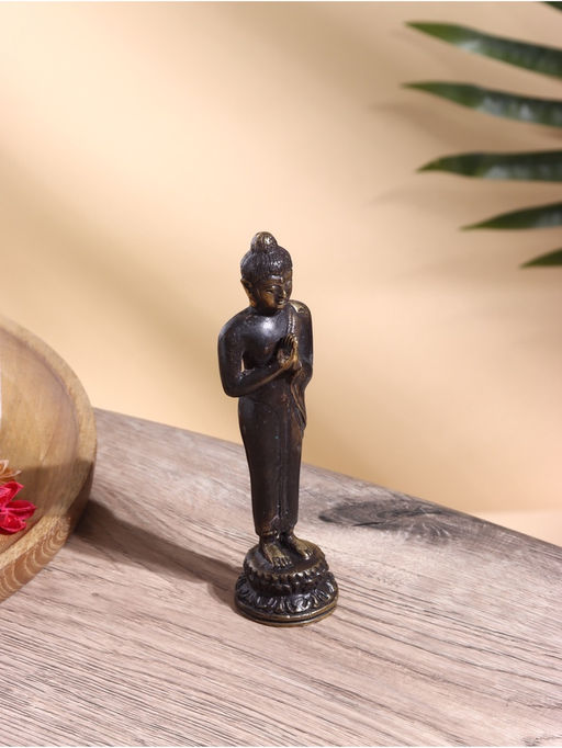 Сувенир «Будда», 5×5×17 см, бронза