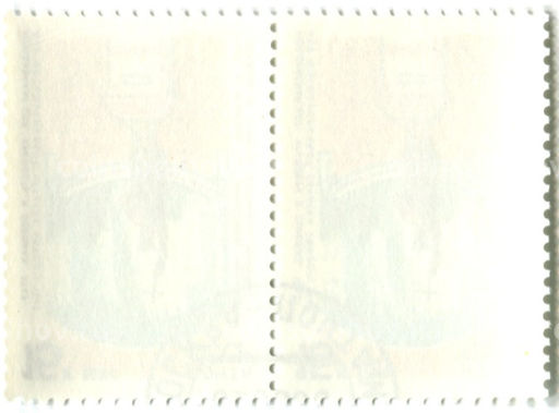 Марка Крепость в Сороках 1545 год  Молдавская ССР 1990 год (блок из 2 марок)