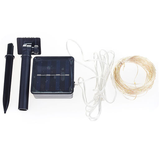 Электрогирлянда светодиодная 10 м, 100 ламп, розовый