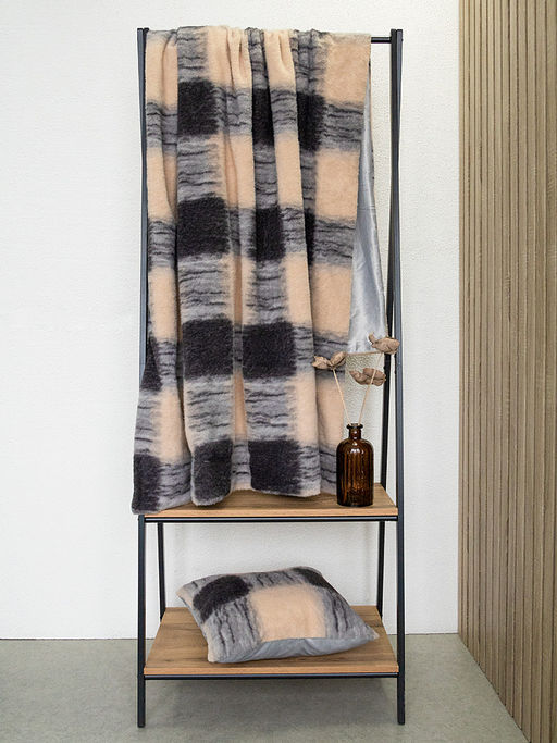 Плед 150х200 коричневый - Denastia фото 2