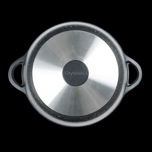 Кастрюля 4л. Гранит лит/руч. с кр. (п/у), к2633аг