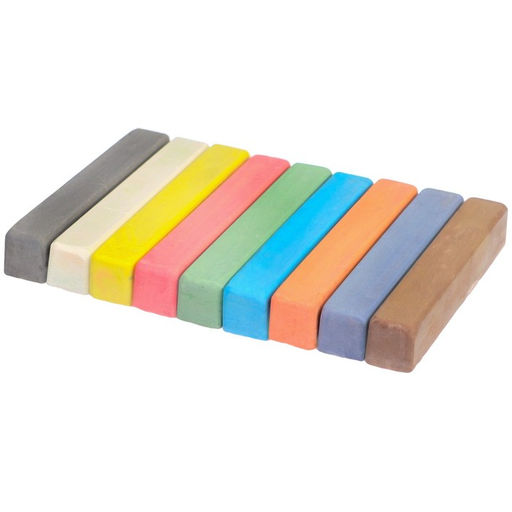 Цена за 4 шт. Мелки цветные школьные 9 шт. «Единорог» «Минни Маус и единорог»