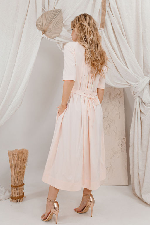 Платье AMORI 9683 пудра  фото 2