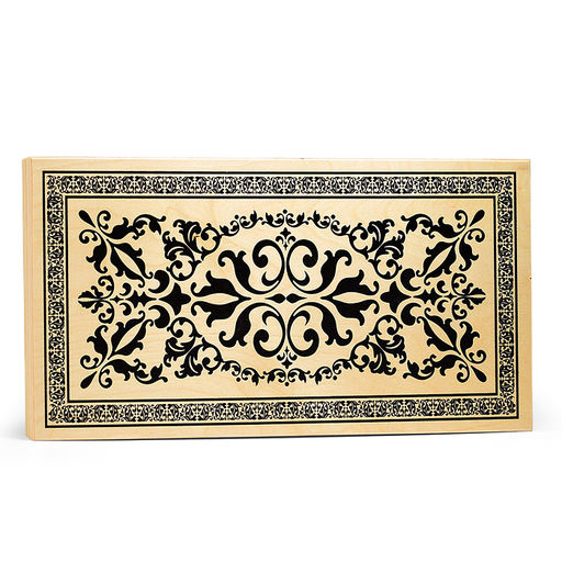 Нарды деревянные средние (500х250мм) пластик. фишки