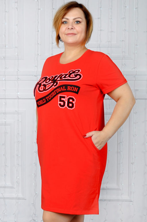 Арт. 9324 Туника женская 44-54 (6 шт) Цвет:ассорти - Калинка фото 2