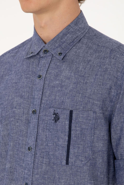 Erkek Lacivert Uzun Kollu G_mlek Sepette S_rpriz _ndirim - U.s. polo assn фото 7