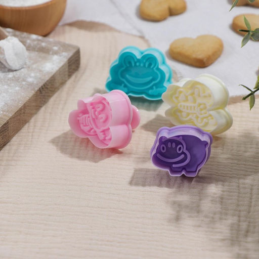 Набор плунжеров кондитерских Доляна Летний сон, 4 шт, 9,5?9?4,6 см, цвет МИКС фото 5