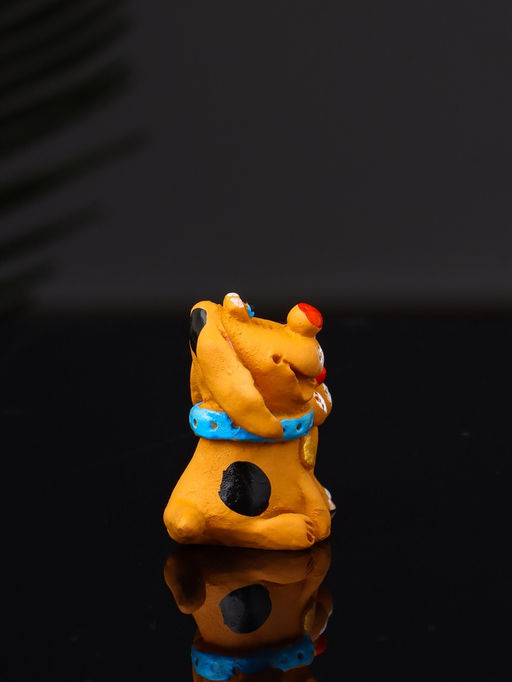 Фигурка полистоун «Котик с собачкой», 3.6×4.2×2.2 см