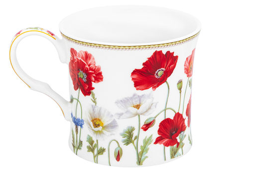 Кружка 250 мл 11,8*8,5*7,5 см Маки NEW BONE CHINA - Elan gallery фото 6