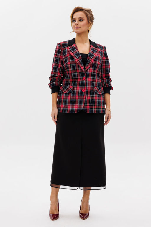 Костюм Mubliz 239 красная клетка  фото 3