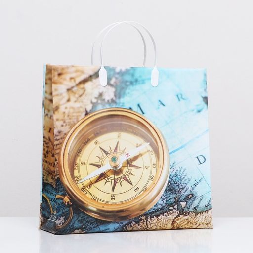 Цена за 10 шт. Пакет Компас надежды, мягкий пластик, 30 х 30 см, 120 мкм - Simaland фото 3