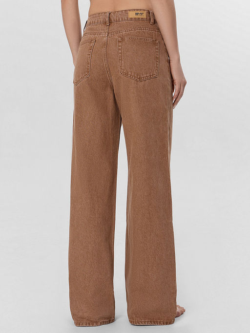 Джинсы женские коричневые - Mark formelle фото 3