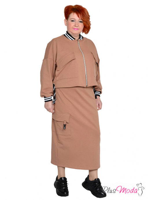 Толстовка Модель №1929 размеры 44-84 - Plusmoda фото 11