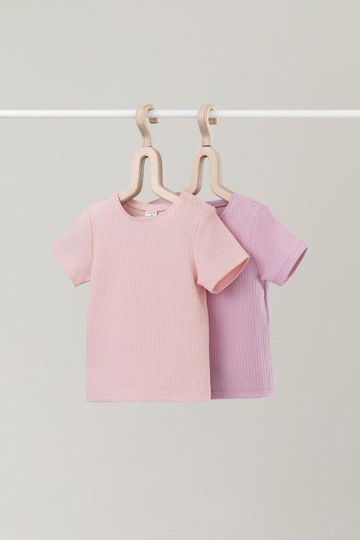 К 302521-2уп/фламинго,тропический персик набор фуфайка (футболка) яс - Crockid фото 2